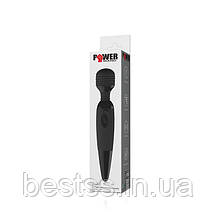 Hi-tech вібратор Power Wand Massager Black Vibro, фото 2