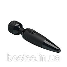 Hi-tech вібратор Power Wand Massager Black Vibro, фото 4