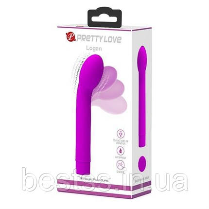 Вібратор Pretty Love Logan Vibrator Purple, фото 1