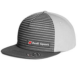 Бейсболка Audi Sport Snapback-cap, Grey, артикул 3131802400