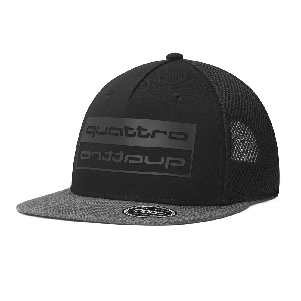 Бейсболка унісекс Audi quattro Cap, black/grey, артикул 3131900600, фото 1