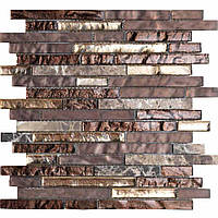Мозаика L'Antic Colonial Treasures Bronze Emperador strip L244000961 29,2*30,4 см коричневая