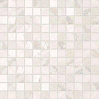 Мозаика Supergres Four Seasons Snow mosaico viole 30*30 см молочная