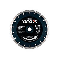 Диск отрезной алмазный по камню и бетону Yato YT-59965 230*2,2 мм