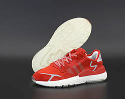 Кросівки чоловічі Adidas Nite Jogger "Червоні" р. 41-45