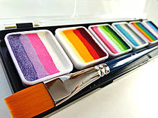 Палітра перламутровий спліт кейк Diamond FX 6х6g, фото 3