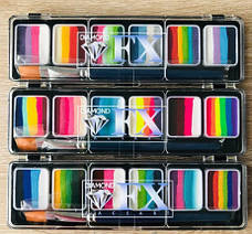 Палітра перламутровий спліт кейк Diamond FX 6х6g, фото 5