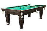 Більярдний стіл "Магнат Люкс" розмір 8 футів ігрове поле Ардезія для гри в Американський Пул, фото 2