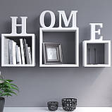 Полиці настінні комплект полиць з 3шт M-38, фото 6