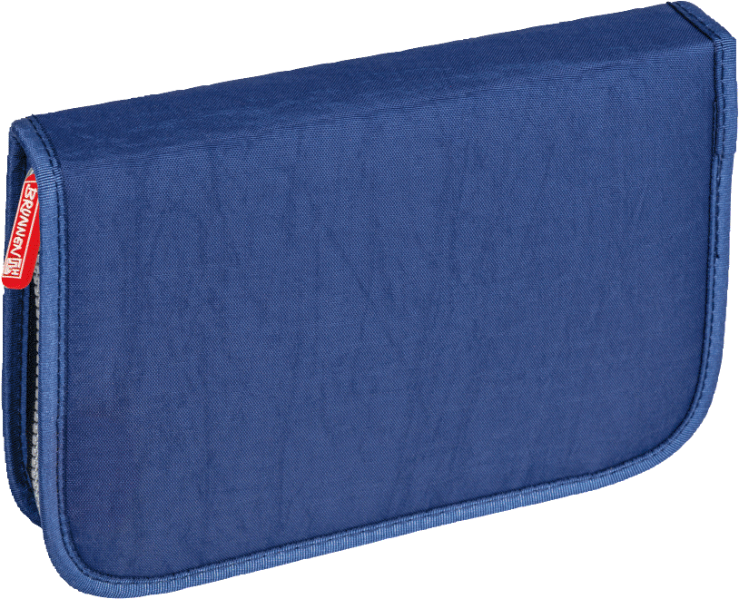 Пенал Brunnen з наповненням олівців Staedtler, червоний 19,5х13,5 3,5 см