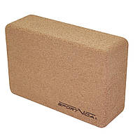 Блок для йоги з пробкового дерева SportVida SV-HK0316