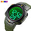 Чоловічий годинник Skmei 1560 Sport (Army Green), фото 5