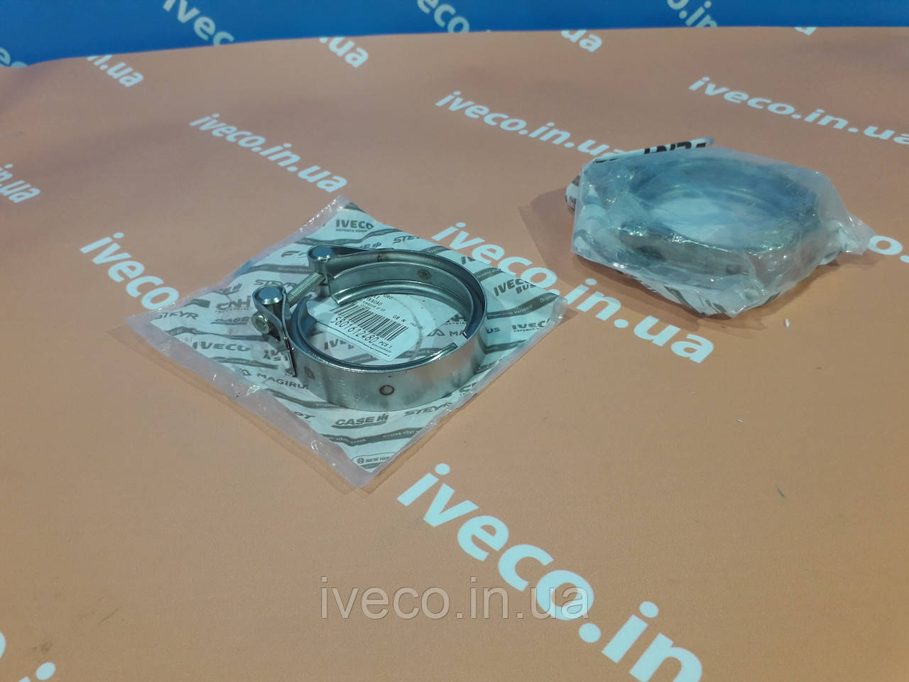 Хомут повітряного патрубка турбіни 68-74 мм Iveco Stralis Trakker Cursor Magirus Івеко 4800661 5801612480