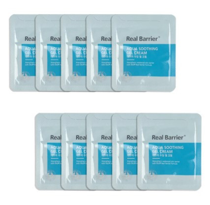 Охолоджувальний гель-крем проти запалень Real Barrier Aqua Soothing Gel Cream (Proven 5 °C effect) 1,5 мл