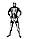 Скелетний костюм Luminous Morphsuit для всього тіла, фото 3