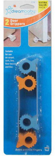 Стопор для дверей, металл, резина 2 шт F179 в блистере, фото 1