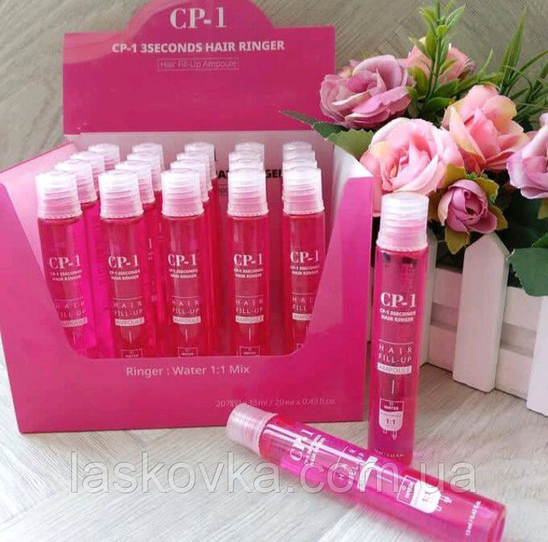 Филлер для волос Esthetic House CP-1 3 Seconds Hair Ringer Hair Fill-Up Ampoule - фото 5 - id-p1243737609