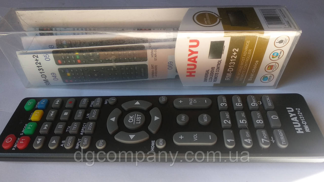 Пульт універсальний програмований Huayu RM-D1312+2, фото 1