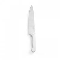 Нож поварской Hendi НАССР белый длина 24 см, Кухонный нож из стали, Поварской нож длиной 24 см из нержавейки