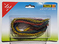 Живая изгородь 3 разных цвета для создания ланшафтных дизайнов, Faller 181443, масштаба H0