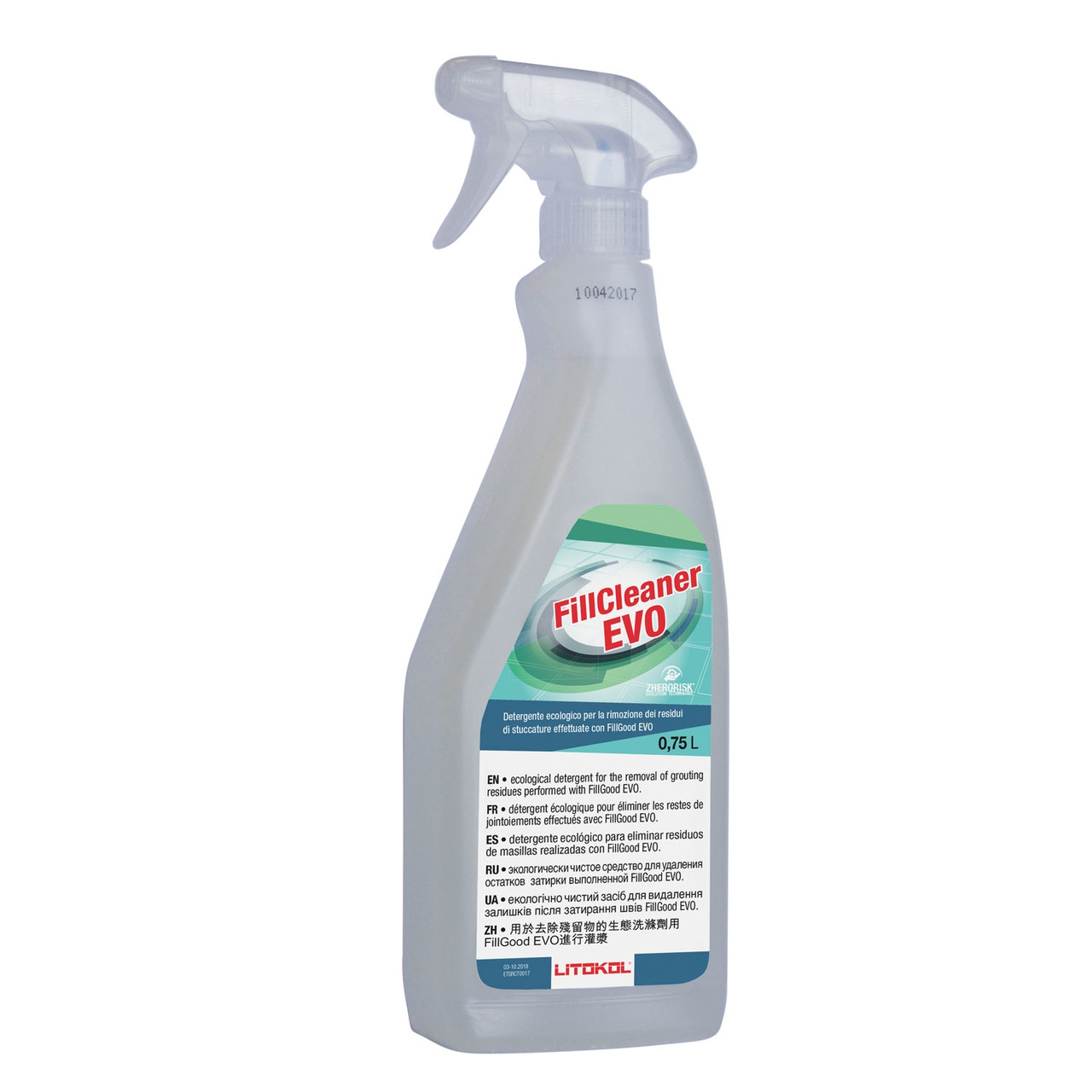 Litokol FillCleaner EVO, 0,75 л - Літокол Філклінер Ево 0,75л - засіб для прибирання залишків затирки Fillgood