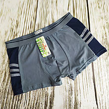 Труси підліткові для хлопчика боксери Бамбук