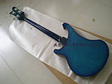 Бас гітара бас-гітара Rickenbacker bass 4003 Blue China, фото 9