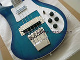 Бас гітара бас-гітара Rickenbacker bass 4003 Blue China, фото 6