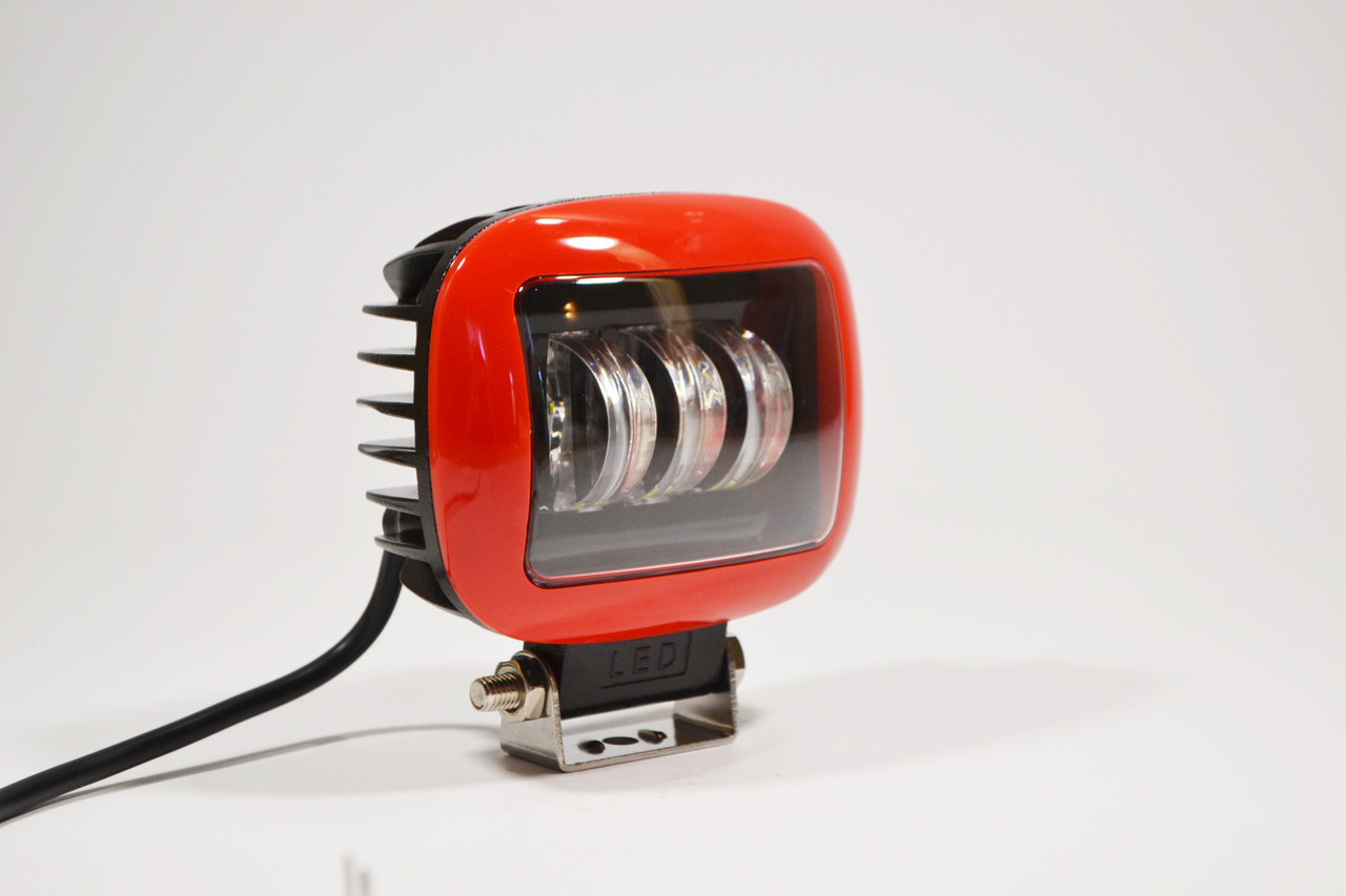 Додаткова світлодіодна LED фара 45Вт Квадратна Чіткої світловий тіньової кордоном