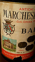Вино 1952 року Marchesi Barolo Італія вінтаж, фото 2