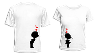 Парные футболки "Мальчик и девочка"