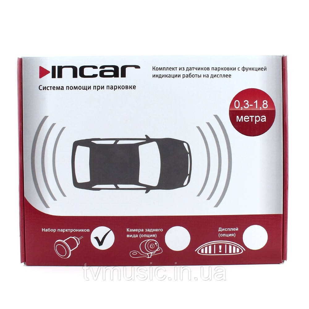 Парктронік Incar PT-214 Black, фото 1