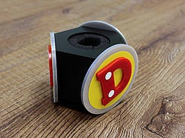 Насадка для микрофона шестиугольная с объемным логотипом Ташута  (37-10025)