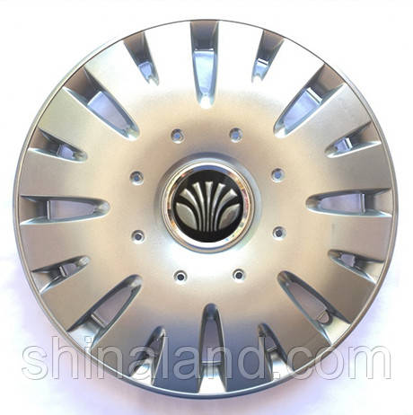 Ковпаки Daewoo R13 срібло — (SJS ke4826) — комплект (4 шт.)