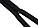 Застібка-блискавка взуттєва "Нейлон" (Тип 7) 16см., чорна, фото 2