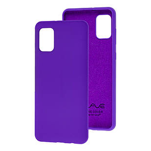 Чохол Silicone Case Full для Xiaomi mi 10 lite Purple