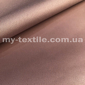 Тканина тент щільний 600Д Оксфорд однотон водостійка 150 см Пудра