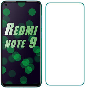 Захисне скло для Xiaomi Redmi Note 9 прозоре (ксиомиредами нот 9)