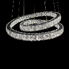 Кришталева підвісна світлодіодна люстра СветМира LS-3304, фото 3