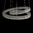 Кришталева підвісна світлодіодна люстра СветМира LS-3304, фото 2