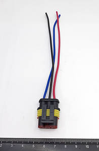 Роз'єм 3-х конт. герметичний (мама), датчика швидкості Ланос /