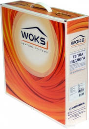 Електрична тепла підлога-кабель Woks-17 325 Вт 21м (двожильний)