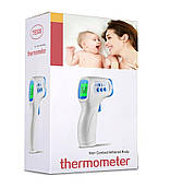 Термометр-пірометр безконтактний TE-808 для тіла (32-42.9 °C), предметів (0 + 100 °C)
