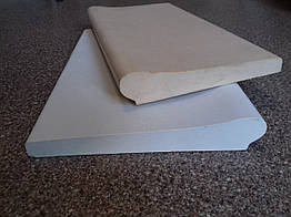 Копінговий камінь HR "хвиля" 500Х400Х55. Борт басейну.Білий