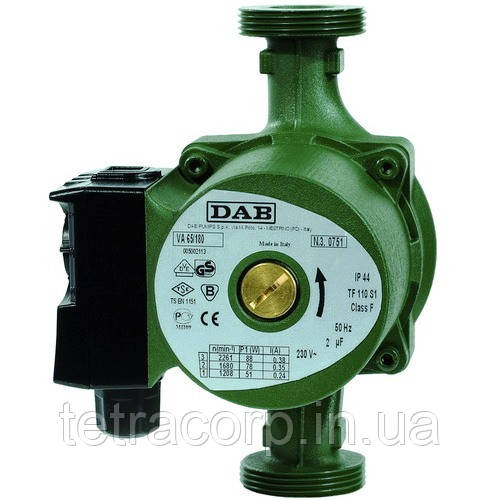 DAB Циркуляційний насос VA 25/180 мокрий ротор