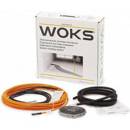 Електрична тепла підлога-кабель Woks-17 460 Вт 28м (двожильний)
