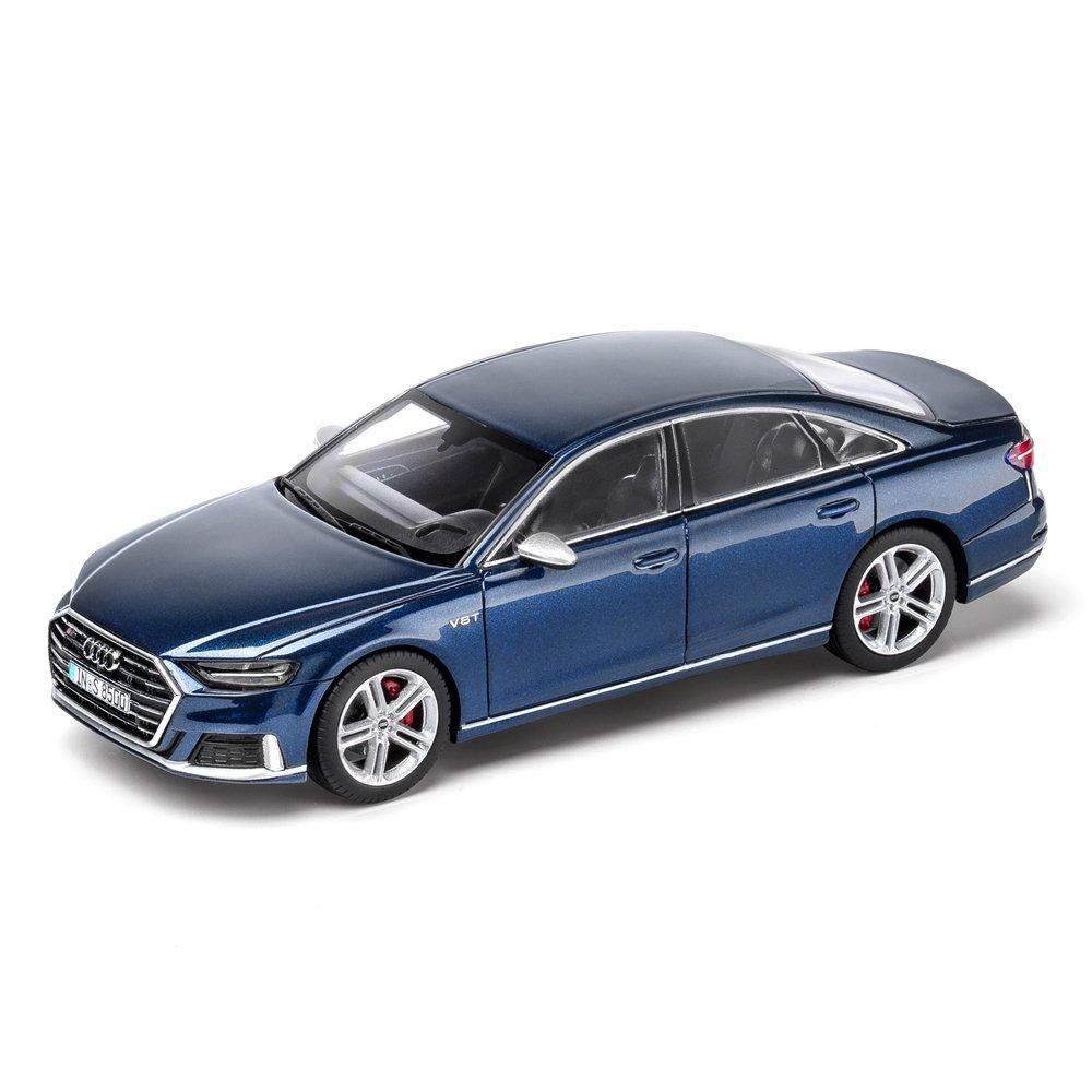 Масштабна модель Audi S8, Navarra blue, Scale 1:43, артикул 5011818131