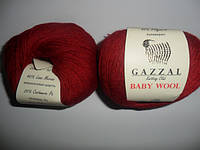 Gazzal Baby Wool - 816 темно красный