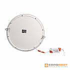 Світильник точковий врізний ЄВРОСВЕТ 24 Вт круг LED-R-300-24 4200К, фото 5