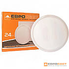 Світильник точковий врізний ЄВРОСВЕТ 24 Вт круг LED-R-300-24 4200К, фото 4